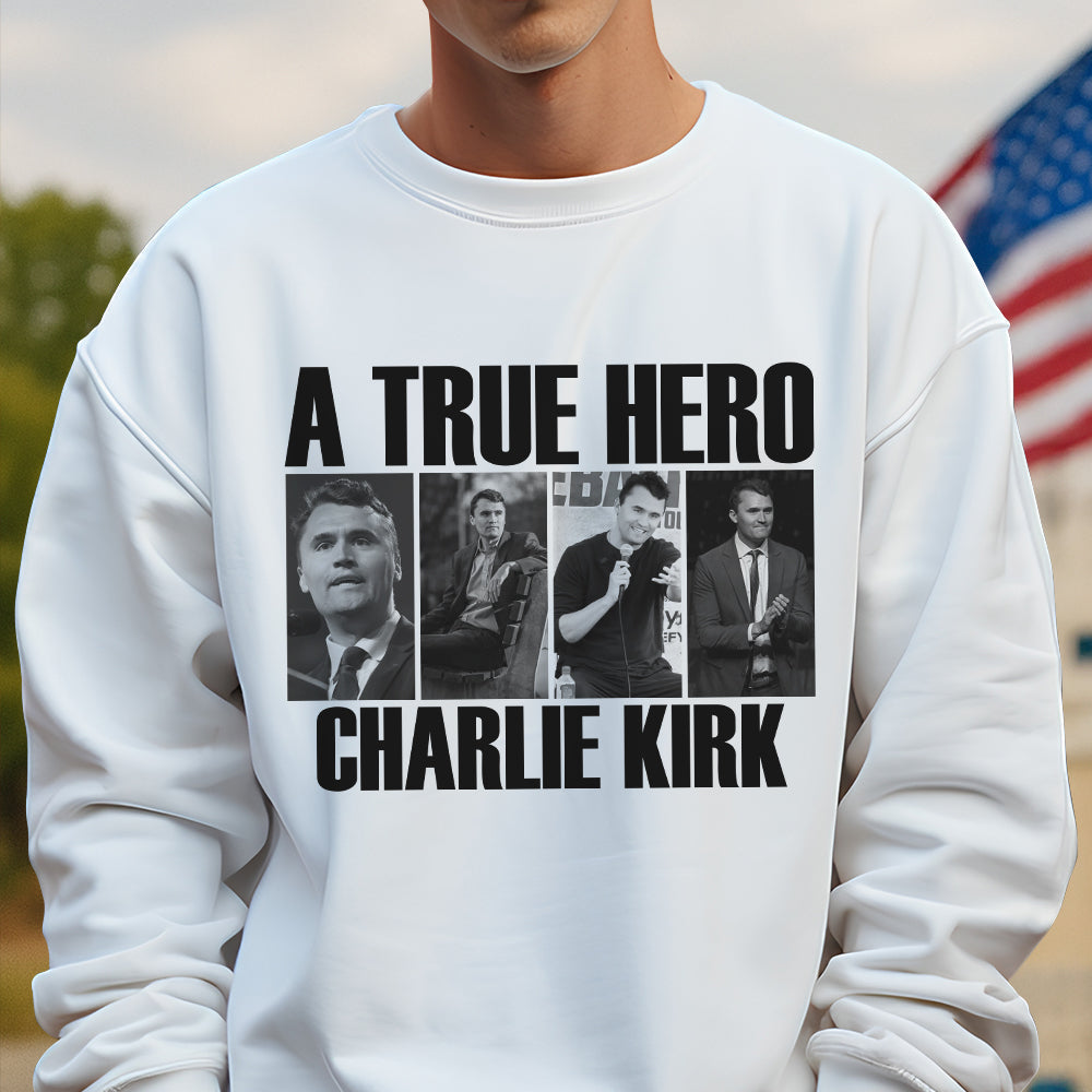 A True Hero Charlie Kirk Rest In Peace Bright Shirt HO82 65766