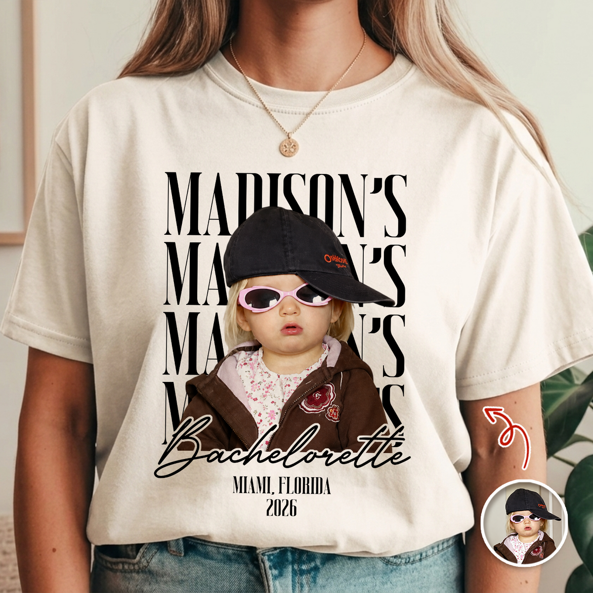 Custom Photo Bridal Party Comfort Shirt - Personalized Bachelorette Gift HA75 921976