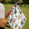 Custom Face Kid Best Dad By Par Funny Golf Towel HA75 892574