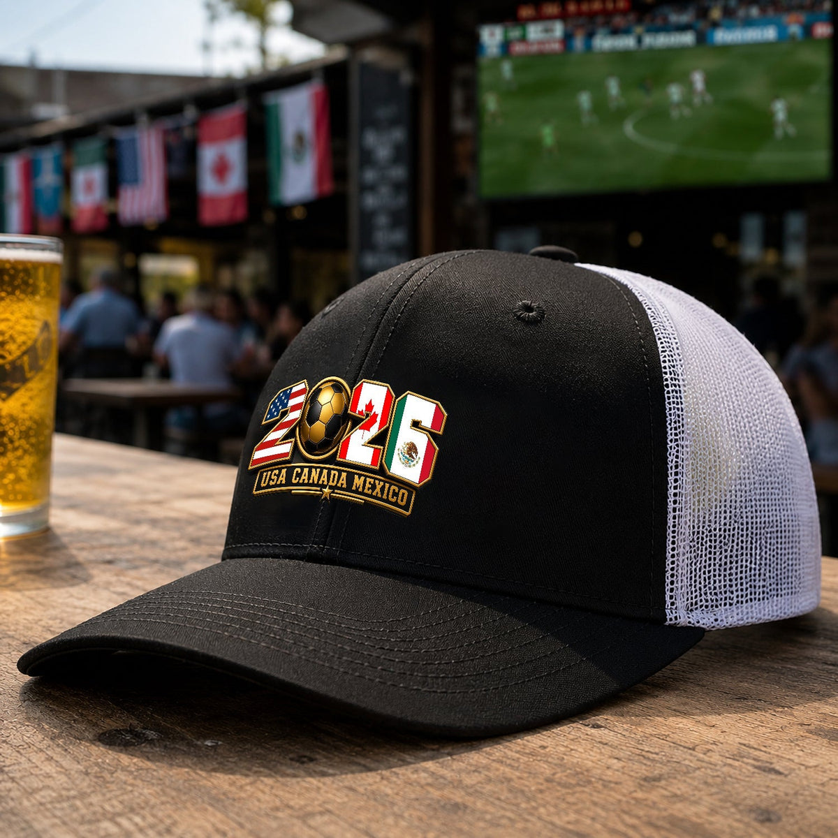 2026 US Canada Mexico Trucker Hat TH10 170379