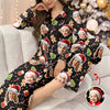 Custom Funny Family Face With Christmas Pattern Pajamas HA75 892792