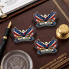 Personalized Name US 250 Patriotic Eagle 1776–2026 Acrylic Pin HO82 901868