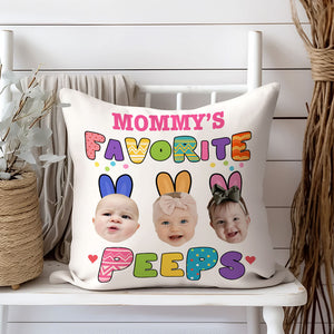 Custom Photo Favorite Peep For Easter Day Pillow TH10 892445