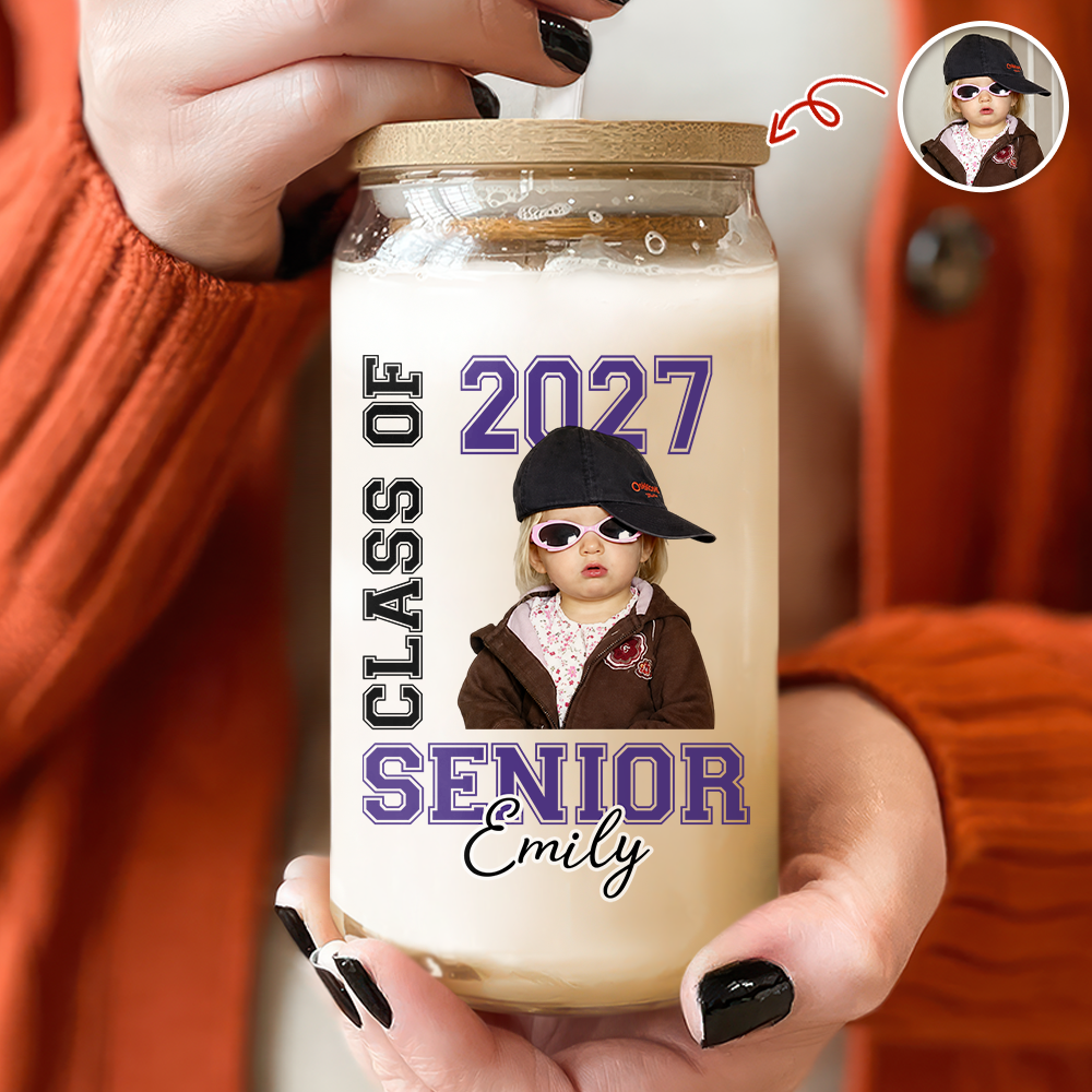 Custom Photo Senior 2027 Back To School Gift For Senior Students HA75 922092