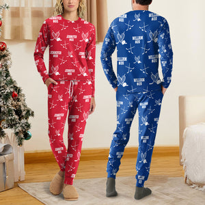 Personalized Christmas Hockey Sleepwear Gift For Hockey Lovers HO82 900088