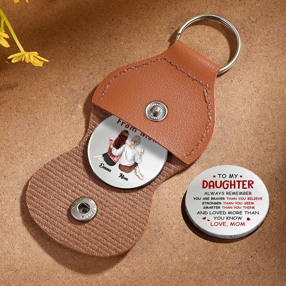 Personalized A Hug You Can Hold Pocket Hug Birthday Gifts For Mom, Daughter HO82 900784