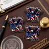 Faith, Family & Freedom 250 Years of America Patriot Eagle Acrylic Pin LM32 899525