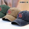 1776–2026 250 Years America Anniversary Embroidered Effect Washed Denim Baseball Cap LM32 668919
