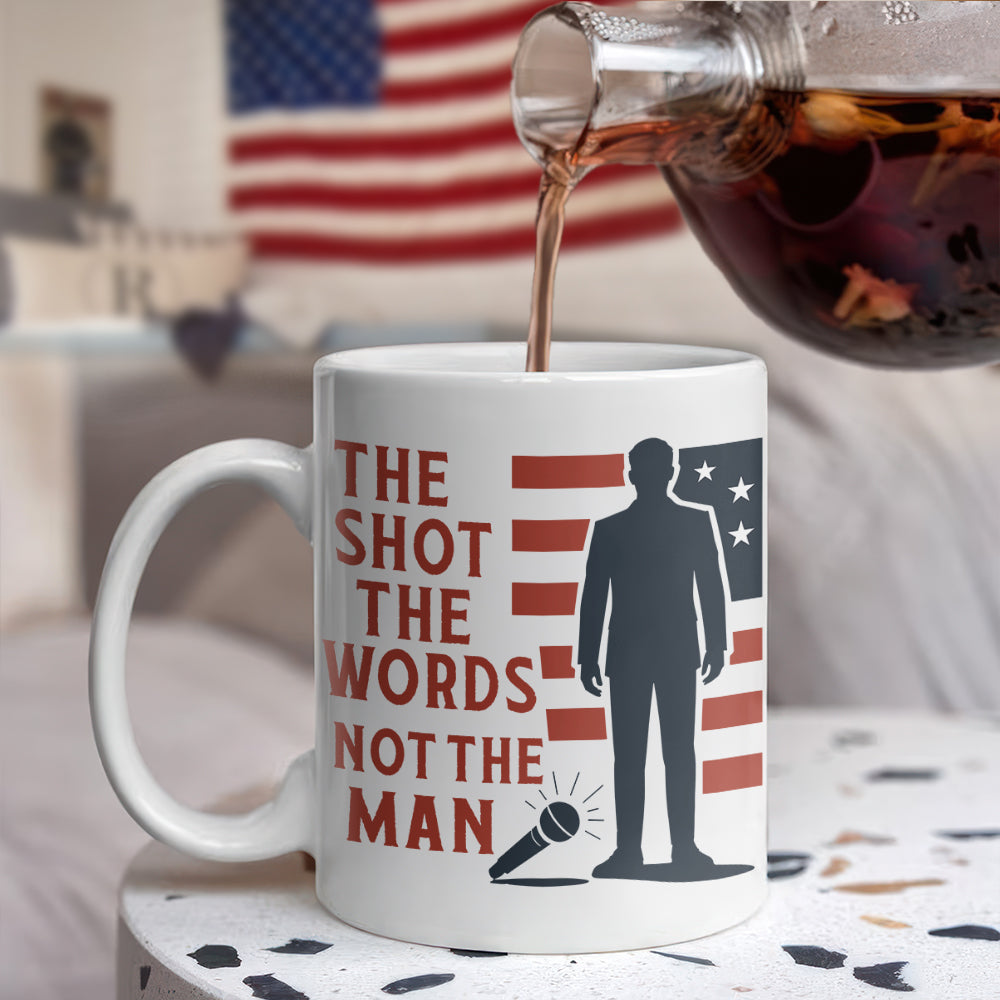 Pray For Charlie Kirk Liberty And Human Rights White Mug HO82 65752