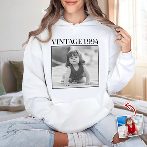 Custom Photo and Year Birthday Vintage Bright Shirt HA75 897506