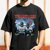 Custom Photo Bootleg Rap Tee Football Dark Shirt CH07 899456