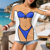 Personalized Bride Bikini Body 3D White Shirt - Wedding Party Gift for Her HA75 921846