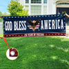 Patriotic 250th Anniversary God Bless America Eagle 1776–2026 Banner HO82 902766