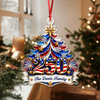 Personalized Family Name America 250th Anniversary Christmas Acrylic Ornament HA75 921776