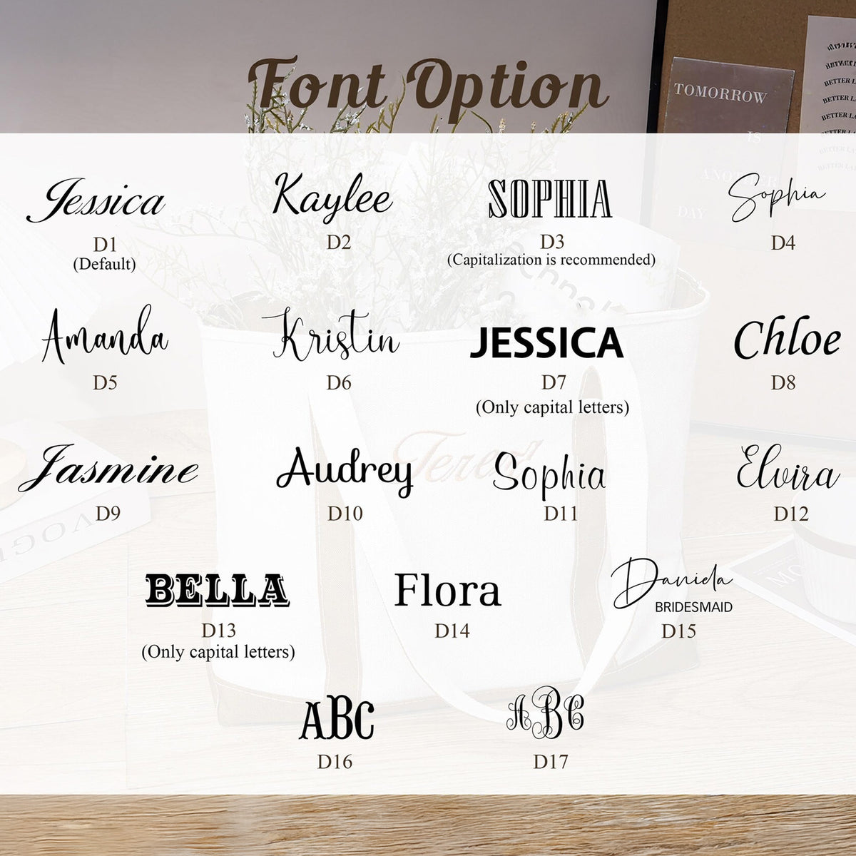 Custom Name Monogram Beach Bag - Summer Gift For Women, Mother's Day, Wife, Girlfriend HO82 902000