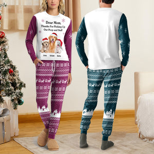 Custom Dog Photo Thanks For Picking Up My Poop and Stuff Sleepwear CH07 899126