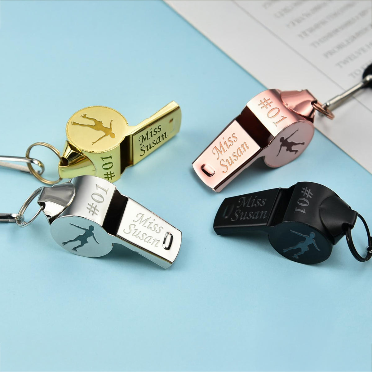 Personalized Miss Name Teacher Coach Whistle - Teacher Gifts, Graduation Gift LM32 897885