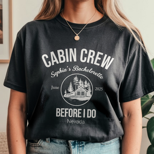 Cabin Crew Bachelorette Camping Comfort Shirt Personalized Gift For Campers HO82 894910