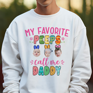 Custom Photo My Favorite People Call Me Grandma For Easter Day Shirt HA75 891946