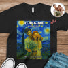 Custom Photo You And Me We Got This Under Starry Night - Personalized Dark Shirt CH07 896462