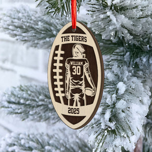 Personalized Sports Player 2-Layer Wooden Ornament For Sport Lovers LM32 895991