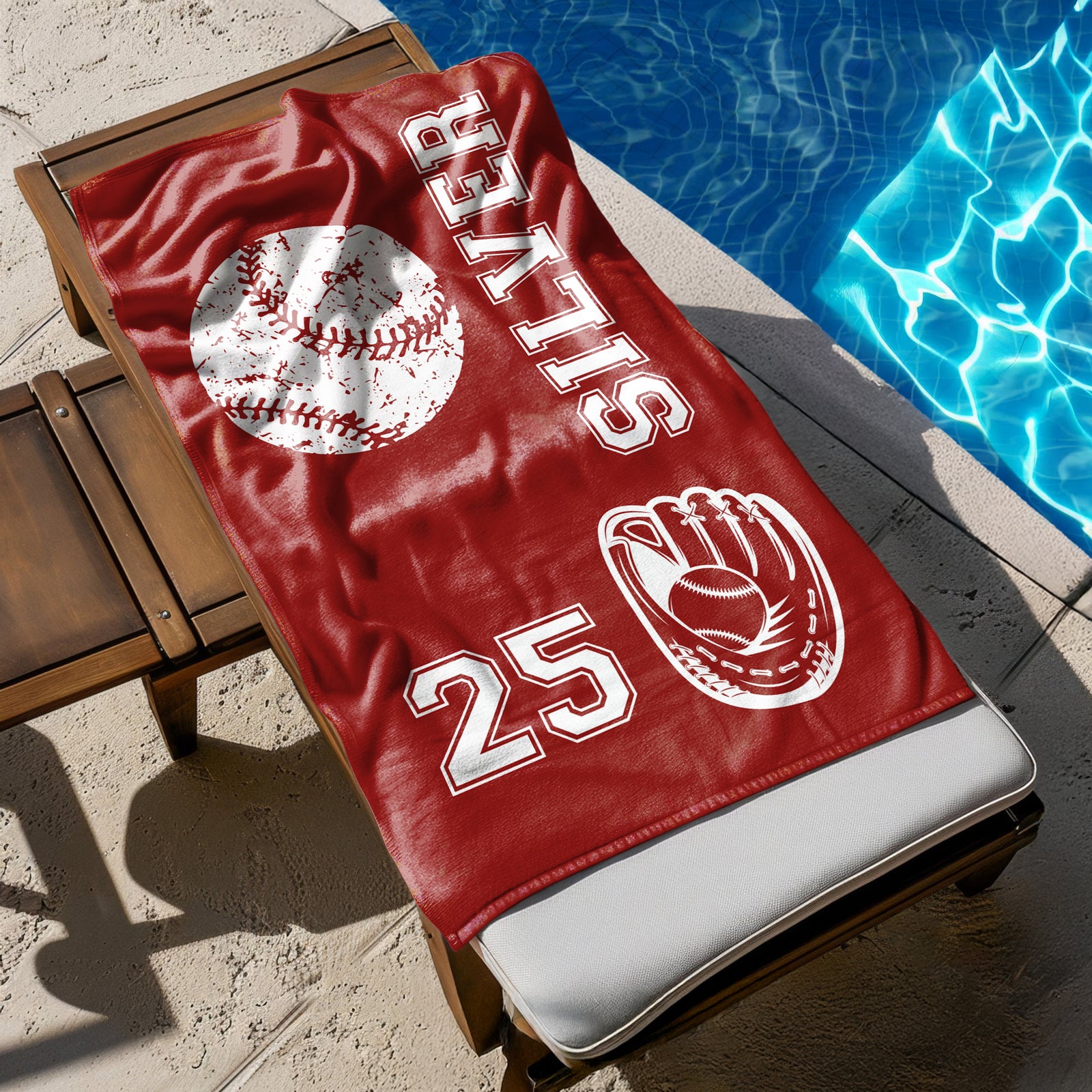 Personalized Athletic Summer Beach Towels For Sport Lovers LM32 893465