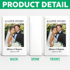 Custom Wedding Photo - A Love Story Book Vase Wedding Anniversary Gift CH07 180434