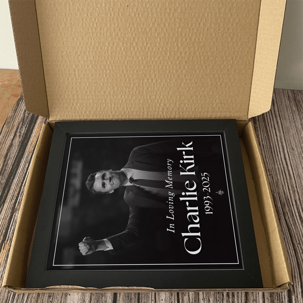 Charlie Kirk Free Speech Hero Picture Frame HO82 65804