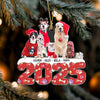 Custom Photo Acrylic Ornament Christmas Gifts For Dog Cat Lovers HA75 898200