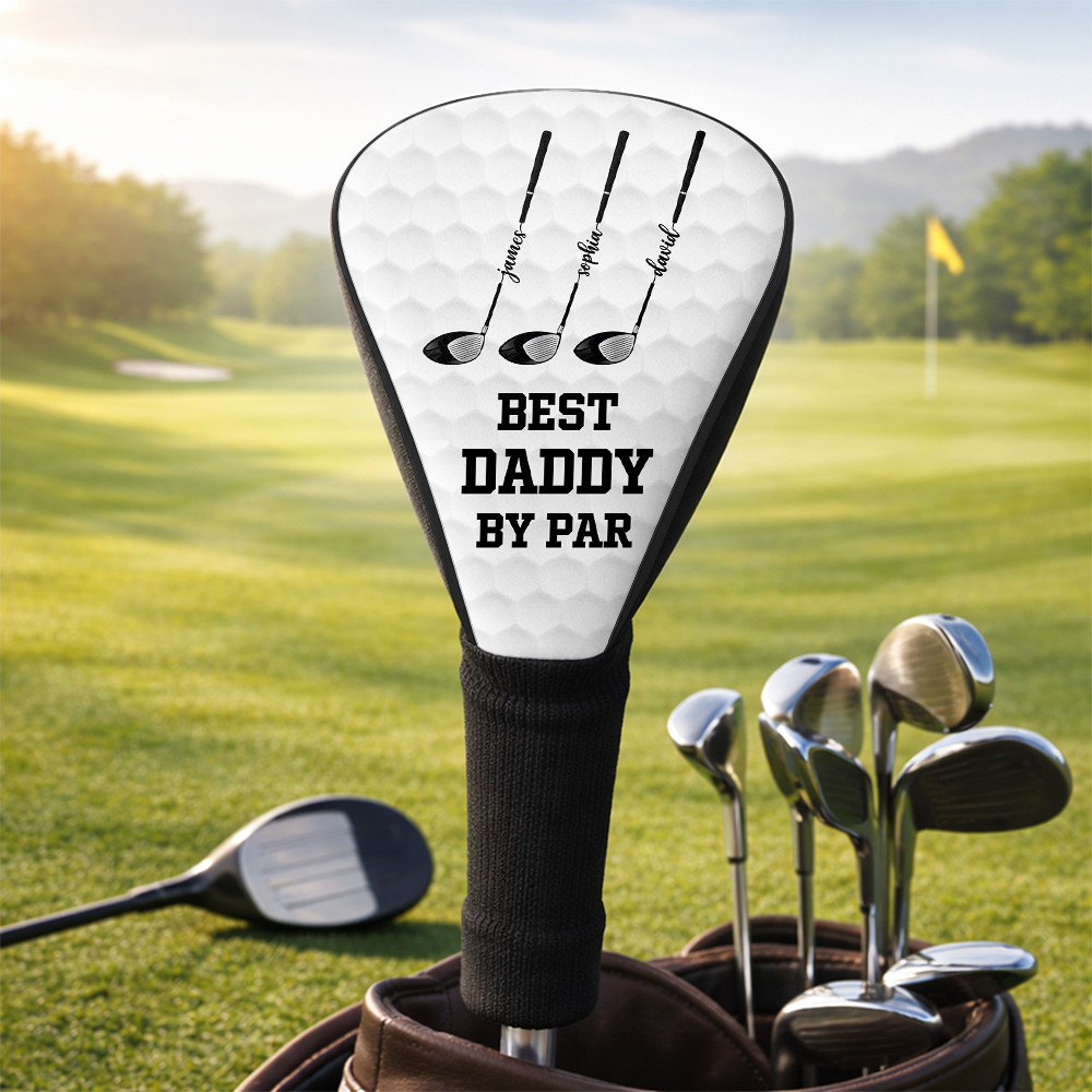 Personalized Best Daddy By Par Golf Head Cover CH07 911278