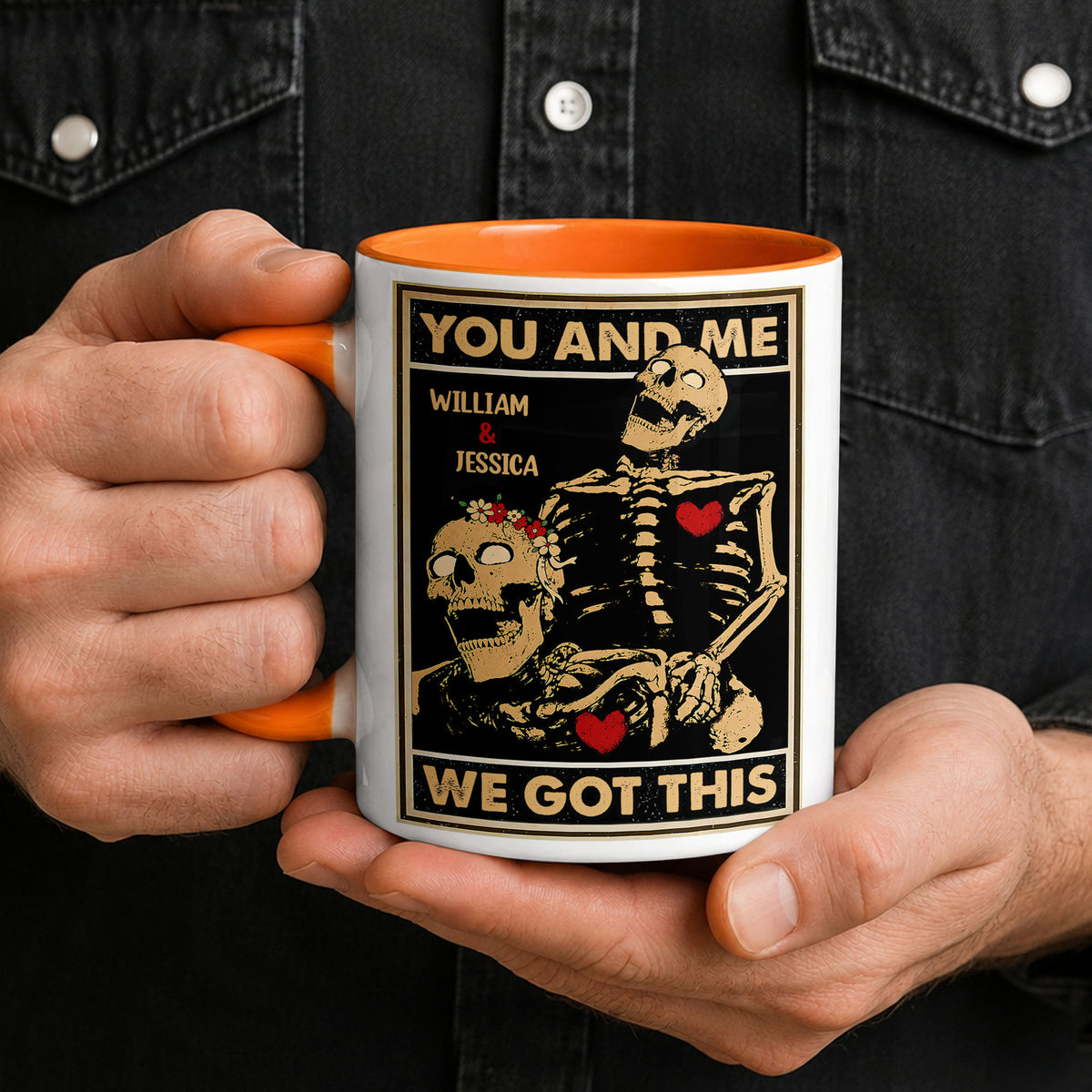 Personalized You And Me We Got This Couple Mug – Personalized Halloween Gift for Him, Her HO82 903522