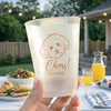 Custom Pet Portrait Wedding Drink Cups Funny Wedding Party Decor Newlywed Gift CH07 911306