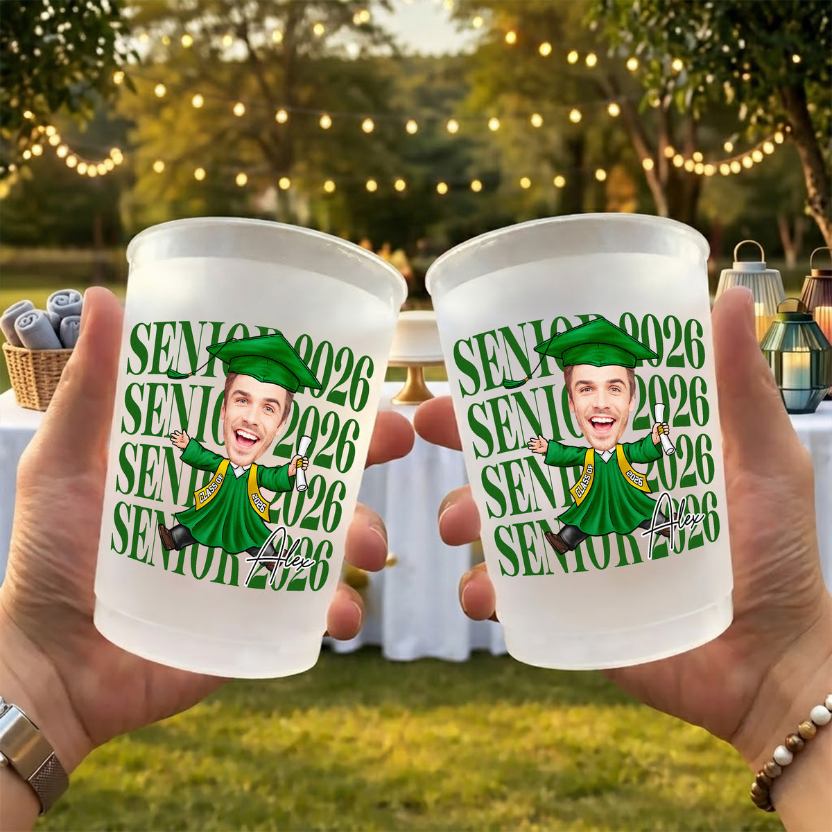 Custom Senior 2026 Photo Graduation Cups Graduation Gift HA75 921212