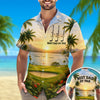 Custom Name Best Dad By Par Hawaii Shirt Personalized Gift for Golf Dad HO82 902514