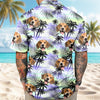 Custom Dog Photo Tropical Summer Hawaii Shirt - Gift for Dog Lovers HO82 902400