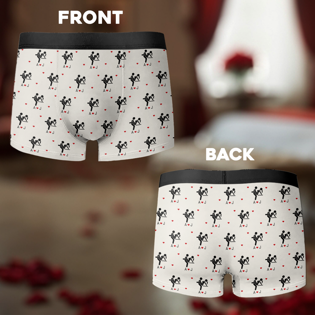 Personalized Funny Adult Boxer Briefs – Custom Novelty Underwear, Humorous Gift for Men HO82 903412