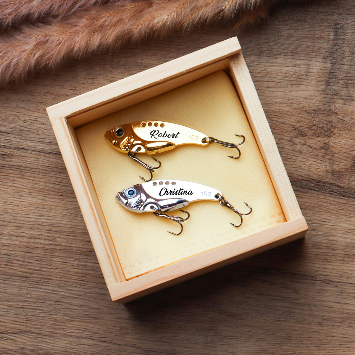 Personalized Name Engraved Fishing Lure, Fishing Gifts, Father's Day Gift LM32 669103