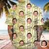 Custom Face Best Dad Ever Tropical Beach Hawaii Shirt Gift For Father's Day CH07 911468