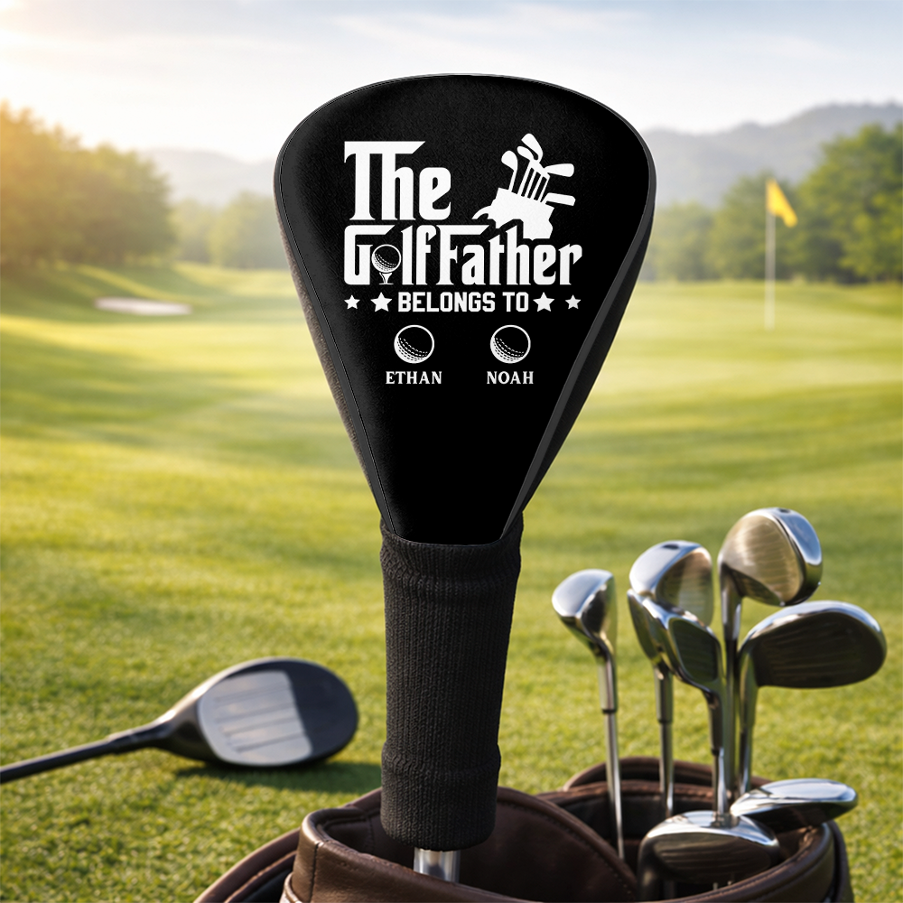 Custom Kid Names The GolfFather Belongs To Golf Head Cover CH07 911282