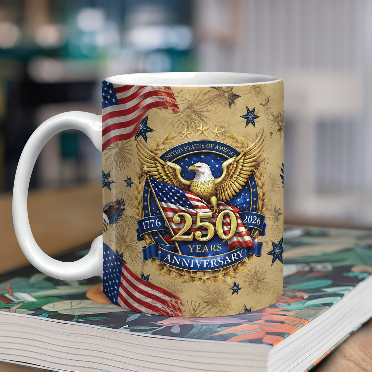 USA 250 Years Eagle Mug TH10 170063