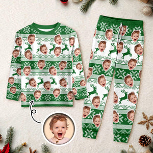 Custom Photo Christmas Face Sleepwear Xmas Fun HO82 900154