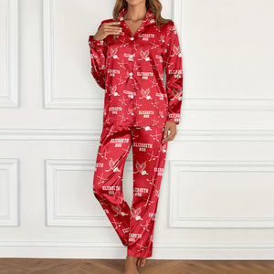 Personalized Christmas Hockey Pajamas Gift For Hockey Lovers HO82 900090