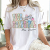 Personalized Gift For Teacher Name School Occupation Bright Shirt LM32 893769