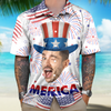 Custom Face Photo Independence Day American Hawaii Shirt TH10 892755
