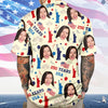 Custom Face Photo 250 Years USA Hawaiian Shirt Patriotic Summer Gift LM32 668907