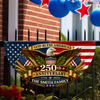 God Bless America Custom Family Name USA 250th Anniversary Fan Flag CH07 911850