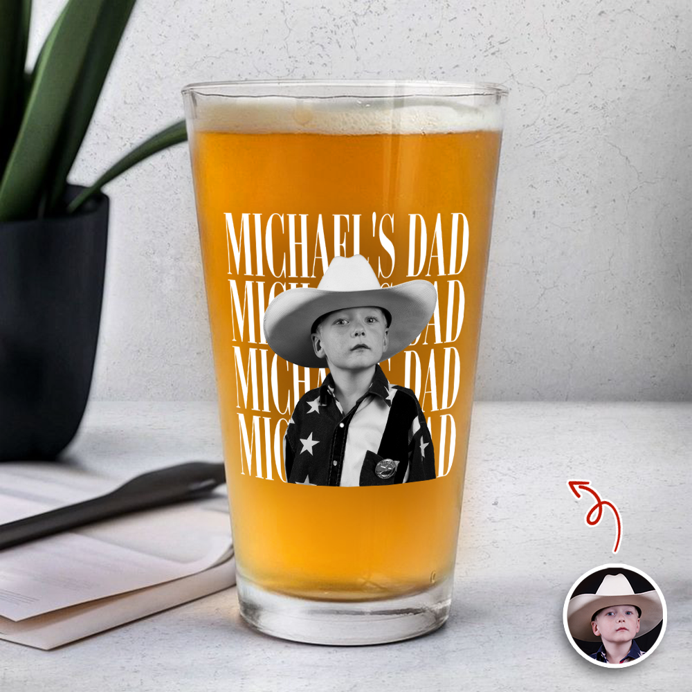Personalized Vintage Photo Dad Gift For Father's Day TH10 170079