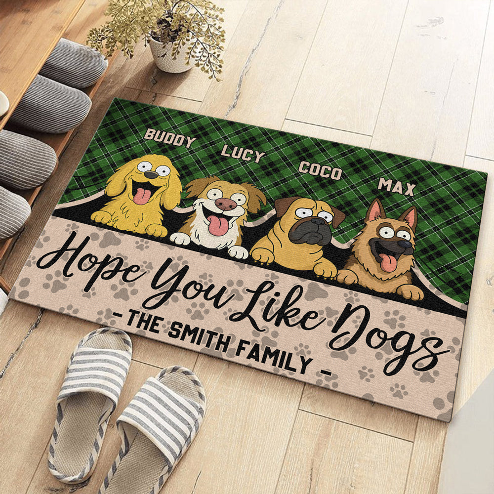 Hope You Like Dogs For Dog Lover Doormat TH10 892703