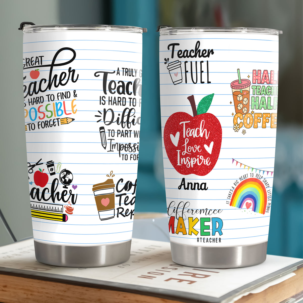 Personalized Fat Tumbler Back To School Gift For Teacher TH10 894181