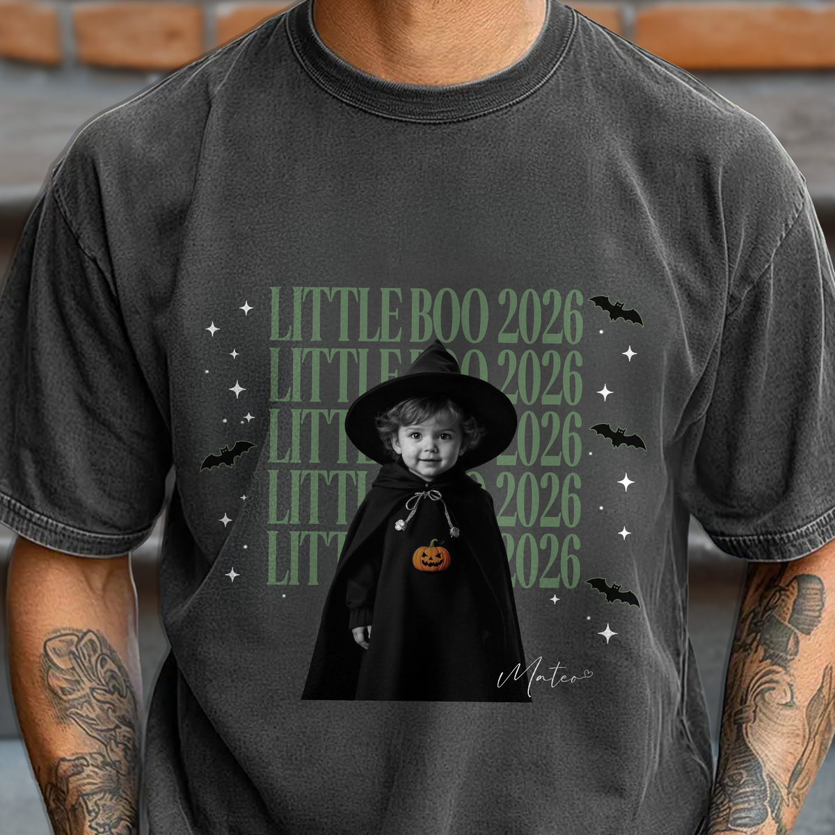Custom Photo Boo To You Halloween Comfort Shirt - Personalized Halloween Gift For Family & Friends TH10 170519